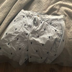 Polo Seersucker shorts. 33"